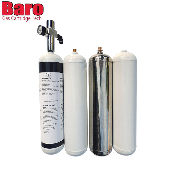 Bộ sạc kem xi lanh nhôm 580g