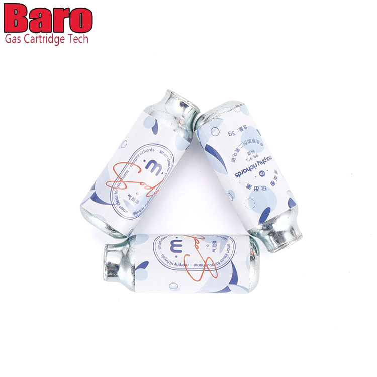 Food Grade CO2 Cartridges for Seltzer Water